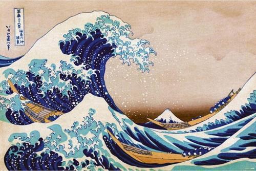 The Great Wave Off Kanagawa Maxı Poster
