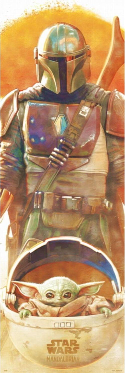 Star Wars The Mandalorıan Door Poster