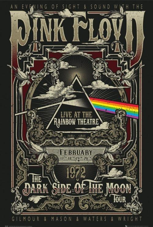 Pınk Floyd Raınbow Theatre Maxı Poster