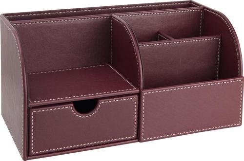 Masaüstü Düzenleyici,Kalemlik,Kumandalık,Küpbloknotluk,Tabletlik,Kitaplık,6 Gözlü,Çekmeceli,Desktop Organizer,Vegan,24,5