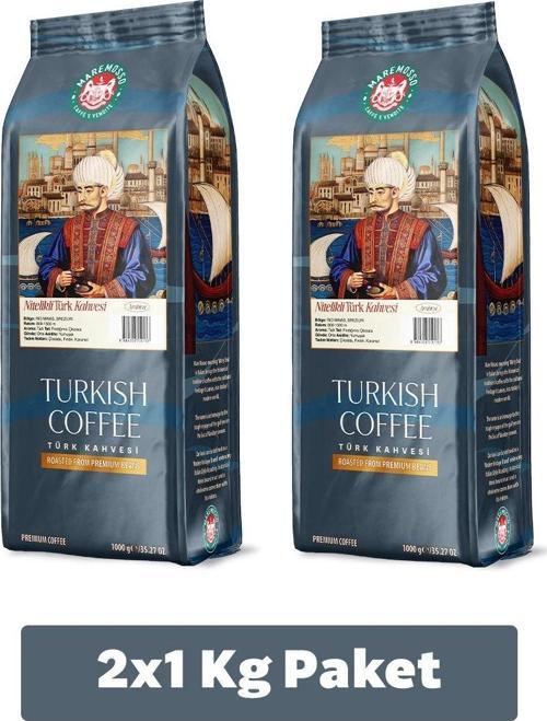 Nitelikli Türk Kahvesi 2X1 Kg. (ÇEKİRDEK)