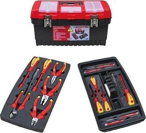 Plastik Takım Çantası  Elektrikçi  Set  23 Parça 8440001023