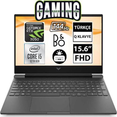 Victus Gaming 15-FA0011NT Intel Core I5-12450H 16GB 512GB SSD 4gb RTX3050 Freedos 15.6" Fhd Taşınabilir Bilgisayar 80