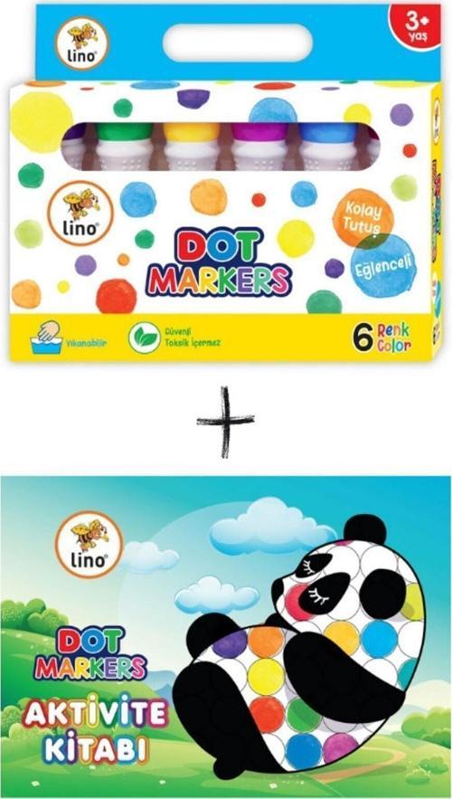 Dot Markers 6'lı Aktivite Kitabı Seti
