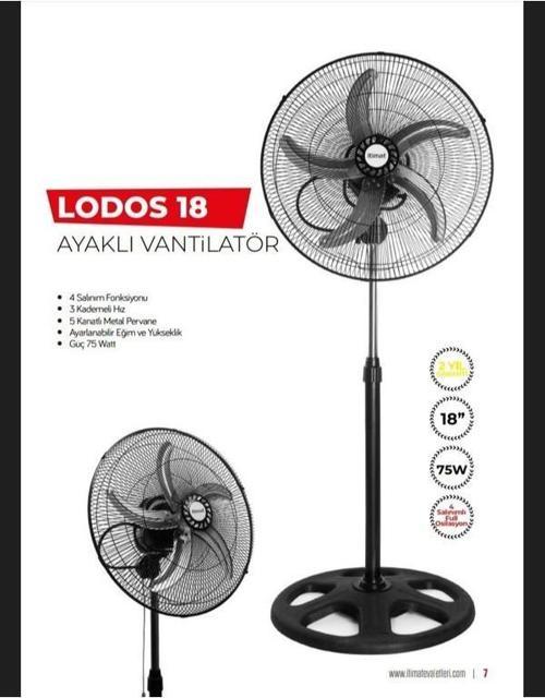 Lodos Ayaklı Vantilatör