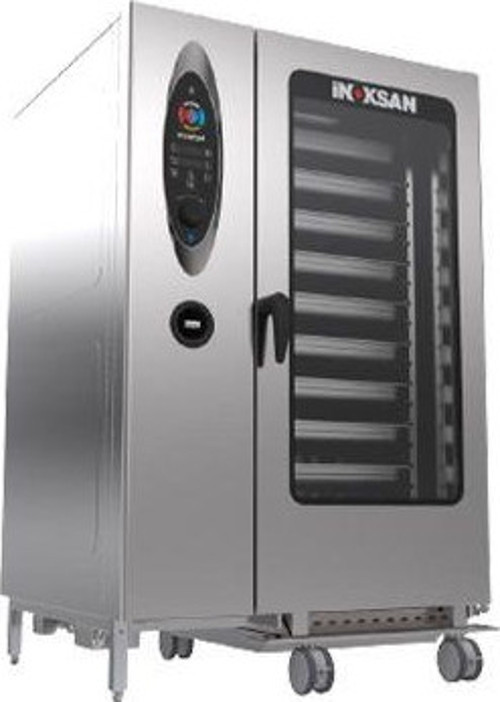 İnoksan INO-FBG040 Kombi Fırın, Dijital Kontrol Panelli, Gazlı, 20GN2/1, 48kW