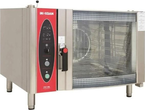 İnoksan INO-FKE006 Konveksiyonlu Fırın, Dijital Panelli, Elektrikli, 6xGN1/1