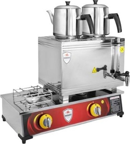 MCK-40G 40lik Çay Makinesi Pleytli Kaynaklı Gazlı CE