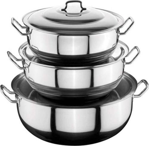 Helvane Tencere Kapaklı 40x17 cm 19 Litre