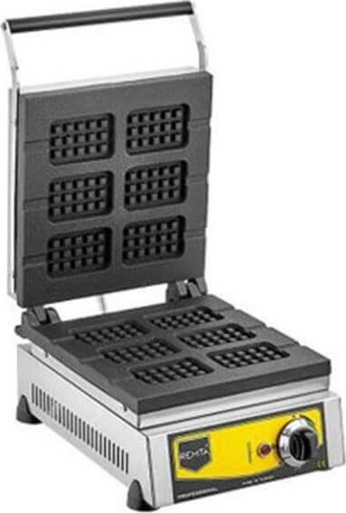 W17 Çubuk Waffle Makinesi - 6'lı