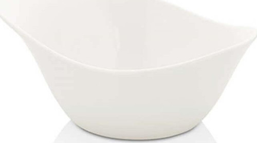 ZT-20-OKS Zest 20 CM ORGANİK KASE-beyaz porselen 6 Adet