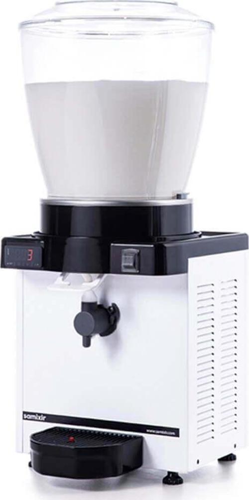 KAM22.DW Köpüklü Ayran Dispenseri-22 litre-dijital-beyaz