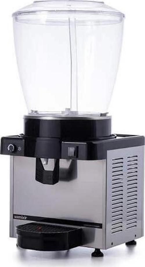 S22.AI Şerbetlik-22 litre soğuk içecek dispenseri-fıskiyeli-manuel-inox