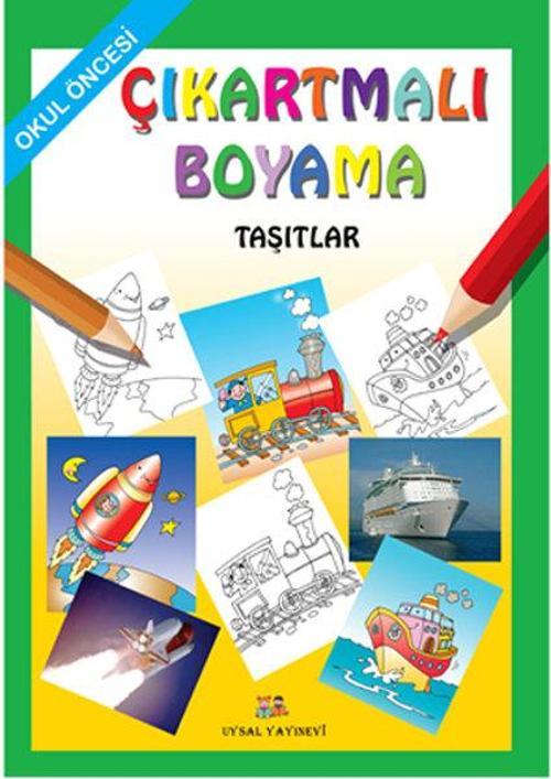 Çıkartmalı Boyama - Taşıtlar