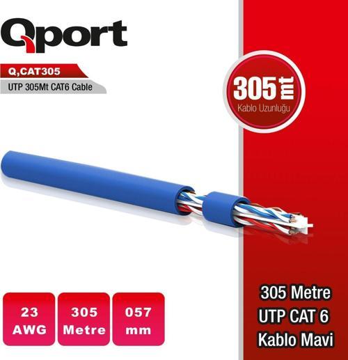 Hıkvısıon Hıkvısıon 305Metre Ds-1Ln6Ouspe Utp Cat6 Outdoor Sıyah 23 Awg Kablo