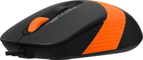 A4 Tech Fm10 Usb 1600Dpi Optic Siyah/Turuncu Mouse