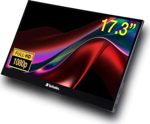 Verbatım Verbatım 17.3" Ips Dokunmatık Pmt-17 6Ms Hdmı Usbc Taşınabilir Monitör 1920X1080