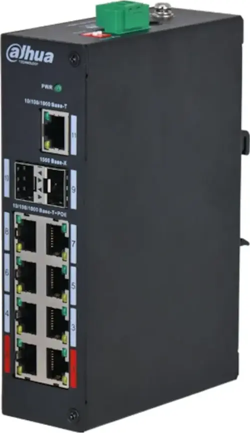 Dh-Pfs3211-8Gt-120 8 Port 10/100 8 Port Poe 1Ge Uplınk, 2Xsfp 120W Yonetılemez End. Swıtch