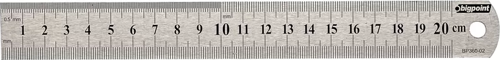 Çelik Cetvel 20 cm