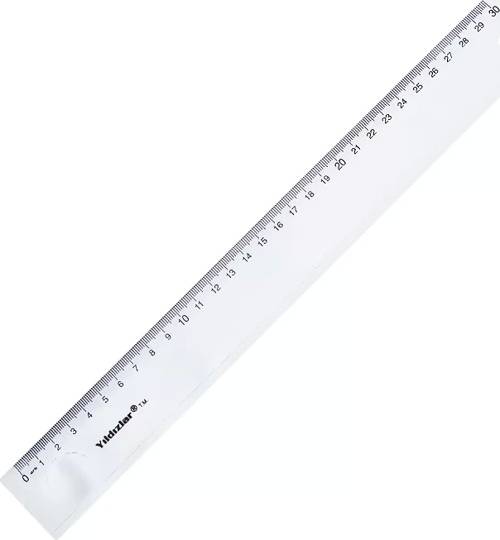 010 MERCEKLİ CETVEL 30cm