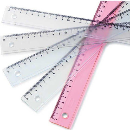 Plastik Cetvel Renkli 30 cm