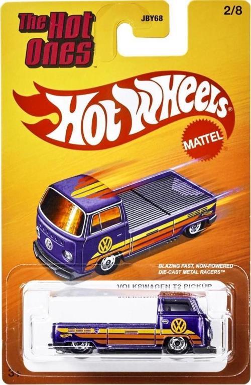 Hot Wheels The Hot Ones Die Cast Tekli Arabalar JBY68 -  VOLKSWAGEN T2 PICKUP JBY70