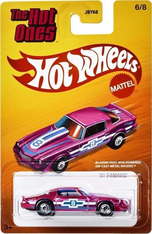 Hot Wheels The Hot Ones Die Cast Tekli Arabalar JBY68 -  81 CAMARO JBY74