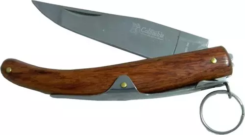 Okapi GC2079A Kahverengi Cep Çakısı 20cm - Manuel, Ahşap Sap