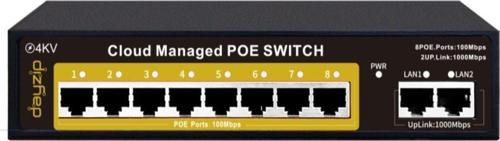 8 Port Poe Akıllı Yönetilebilir Switch Dz-Ps208G