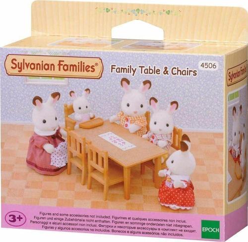 4506 Sylvanian Families Yemek Masası Seti - figürler ayrı satılır +3 yaş