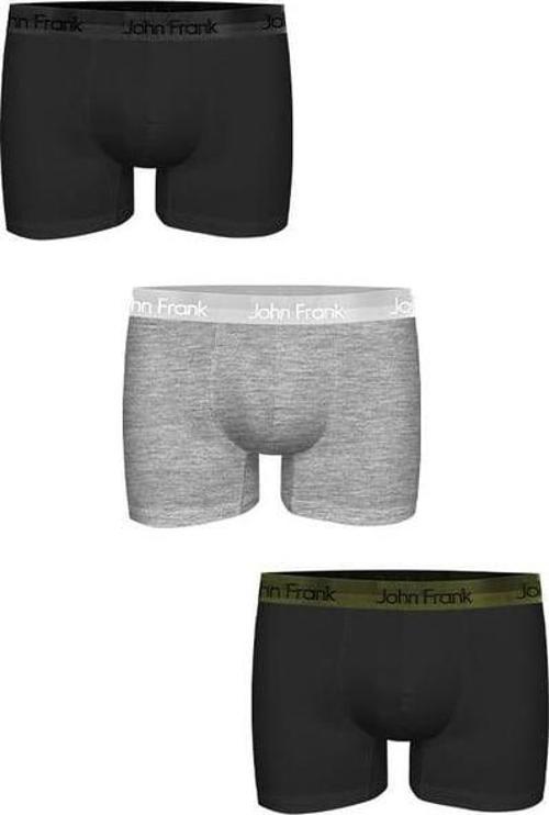 Premium 3'lü Erkek Boxer JF3BPB02