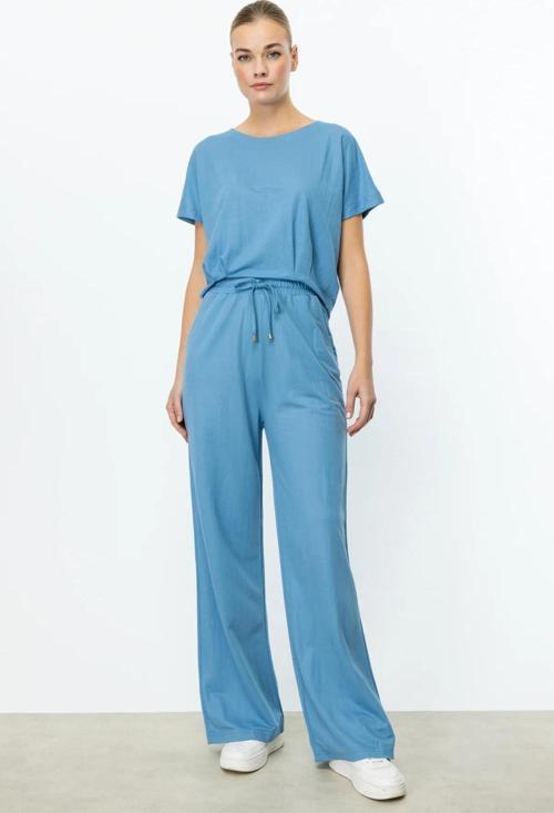 On Fashion Beli Lastikli Bol Paça Kadın Pantolon 25Y.ON.PNT.56308.01