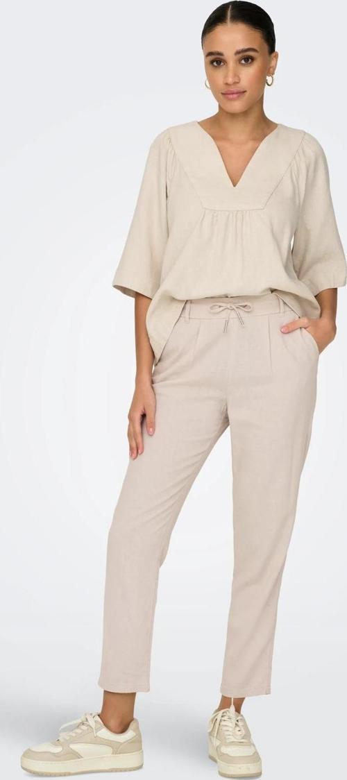 Onlcaro-Poptrash Easy Linen Kadın Pantolon 15278710