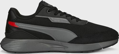 Runtamed Logolu Fileli Günlük Sneaker Erkek Ayakkabı 39125005 SİYAH