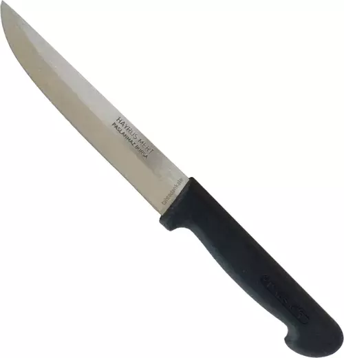 Hayruş Mert Paslanmaz Bursa Mutfak, Ekmek Bıçağı 15,5 cm, Plastik Sap