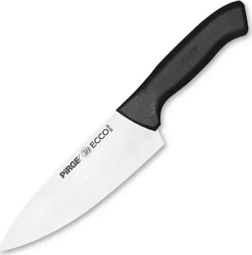 Pirge 38159 Ecco Şef Bıçağı 16 cm - Siyah