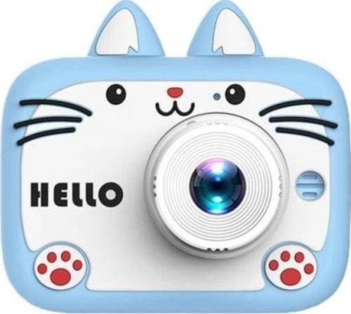 Mavi KS102  Mini Karikatür Çocuklar Dijital Kamera 1080P