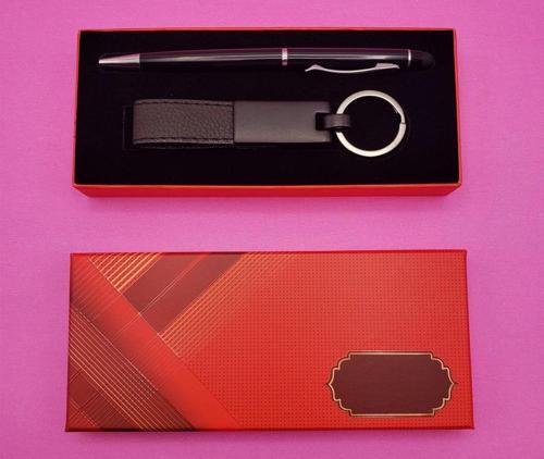 Siyah Touchpen Kalem ve Anahtarlık