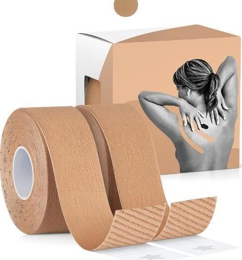 Kinezyo Ağrı Bandı 2.5 cm X 5 m Ten Rengi