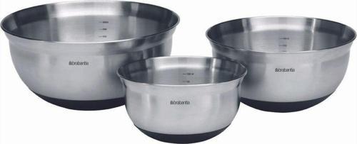 Brabantia 3'lü Karıştırma Kase Seti 6,3 lt 