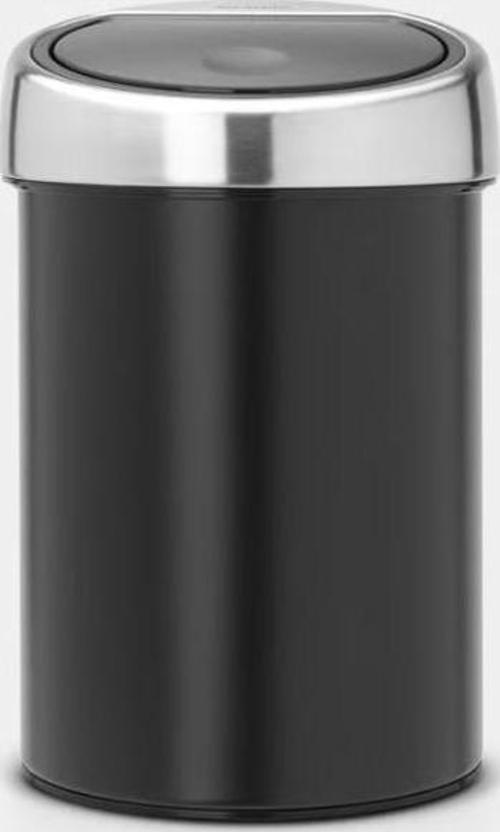 Brabantia Matt Black Dokunmatik Çöp Kutusu 3 lt 