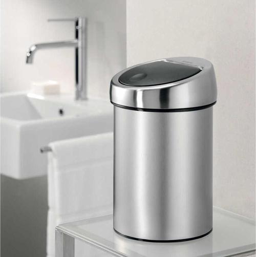 Brabantia Matt Steel Dok. Duvar Tipi Çöp Kutusu 3lt 