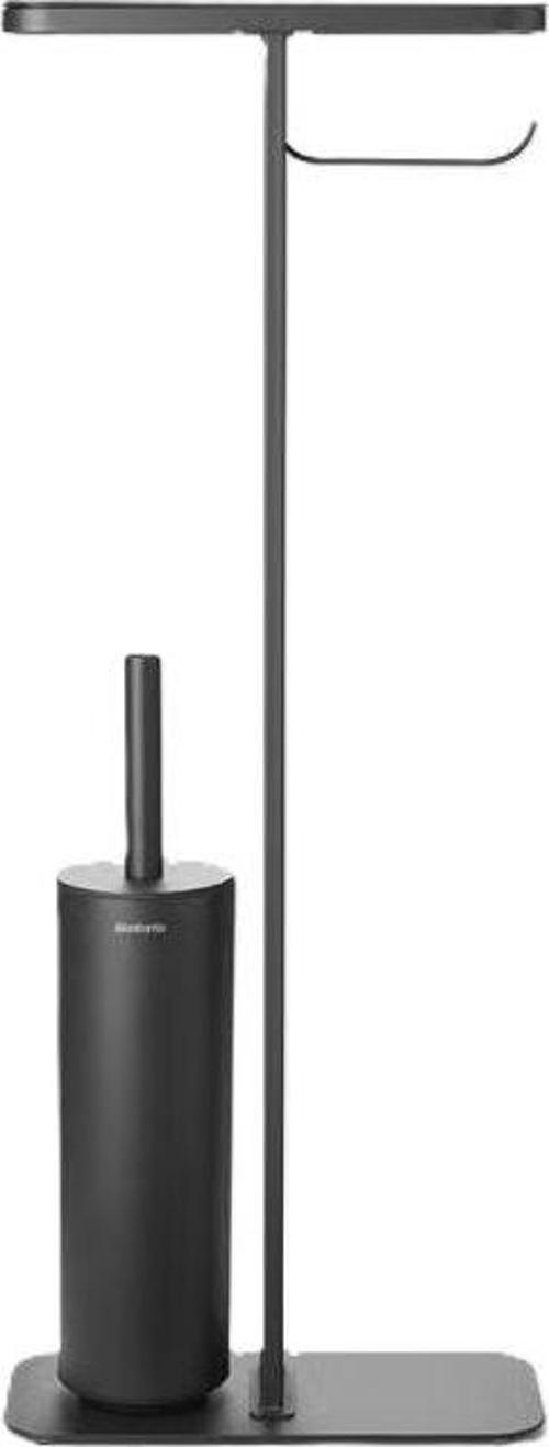 Brabantia Mındset Koyu Gri Standlı Organızer , Tuvalet Kağıdı Tutucusu Ve Tuvalet Fırçası 