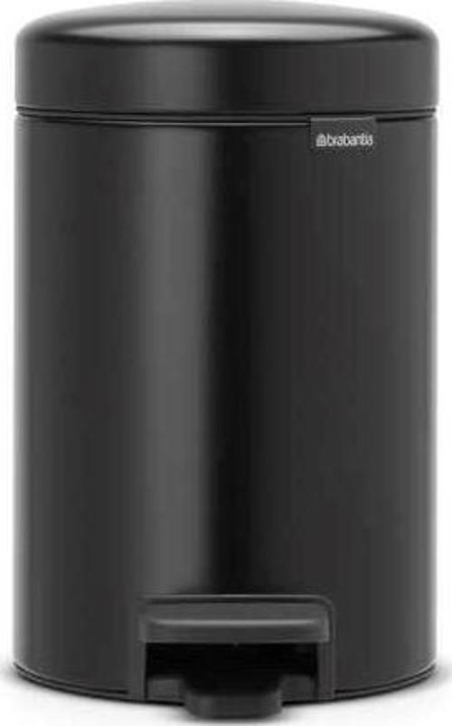 Brabantia Newıcon Matt Black Pedallı Çöp Kutusu 3lt 