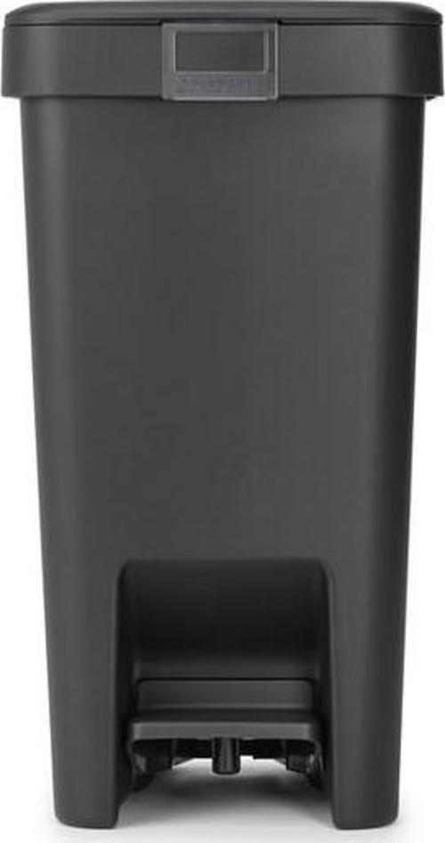 Brabantia Stepup Dark Grey Plastik Pedallı Çöp Kutusu 10lt 