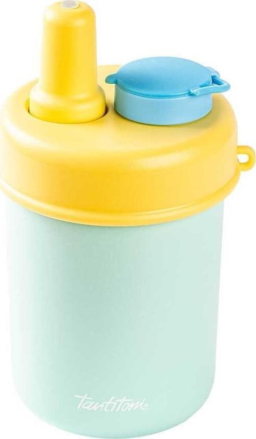  Tantitoni 2si 1 Arada Kapaklı Termos Bardak 480ml Yeşil 
