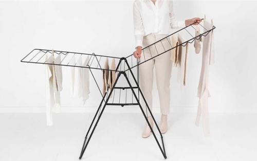Brabantia Mat Siyah Çamaşır Kurutma Askısı-25 Metre