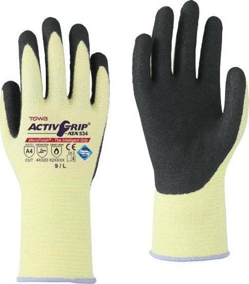 -ATA534 ActivGrip™ ATA 534 Kesilme Dirençli Astar Üzeri MicroFinish® Nitril Kaplı İş Eldiveni