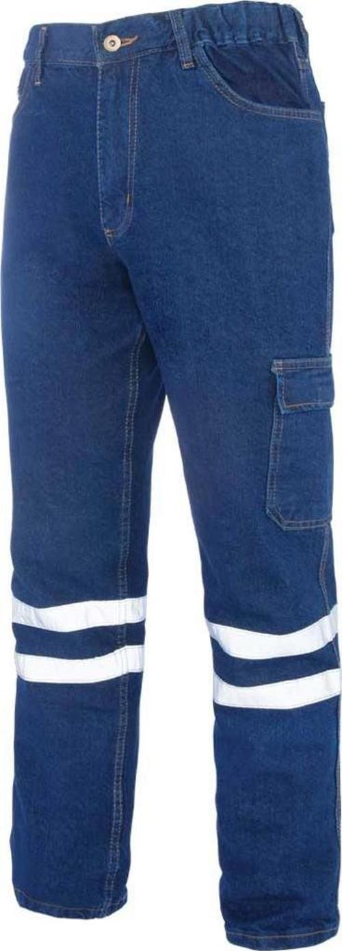 Sona Denim 2136 Kot İş Güvenliği Pantolonu Mavi