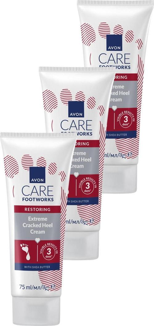 Footworks Topuk Yumuşatıcı Ayak Kremi 75ml Üçlü Paket